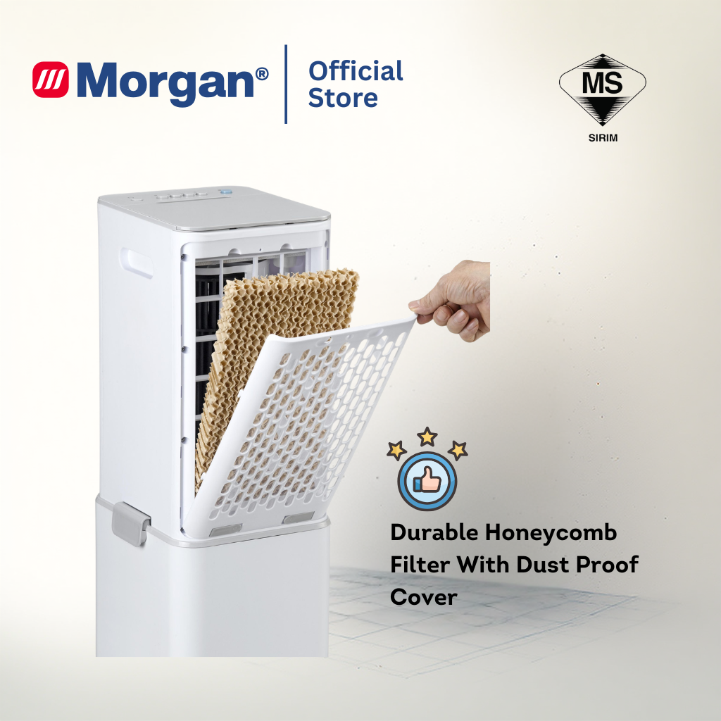 Morgan 3 In 1 Portable Air Cooler (10L) MAC-CX10DW