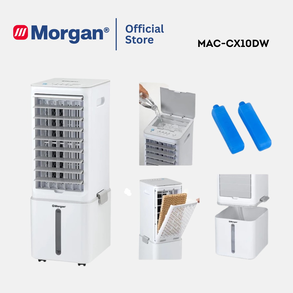 Morgan 3 In 1 Portable Air Cooler (10L) MAC-CX10DW