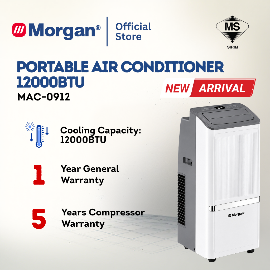 Morgan Portable Air Conditioner MAC-097 | MAC-099 | MAC-0912