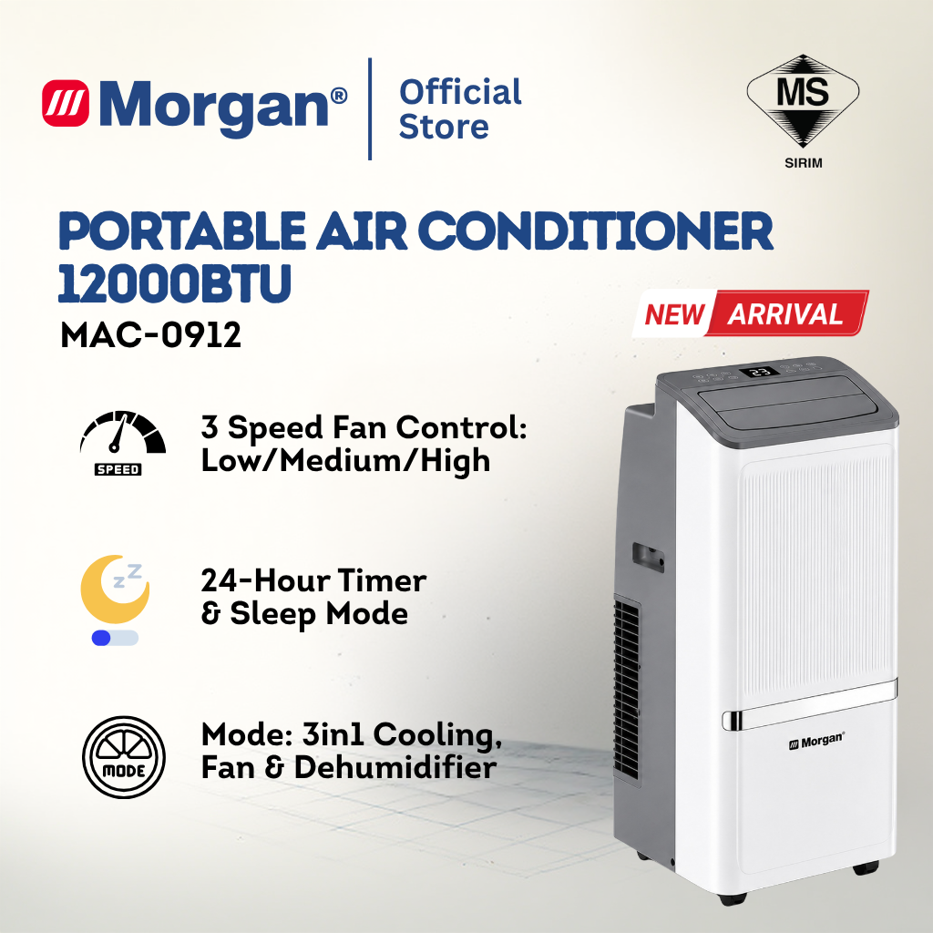 Morgan Portable Air Conditioner MAC-097 | MAC-099 | MAC-0912