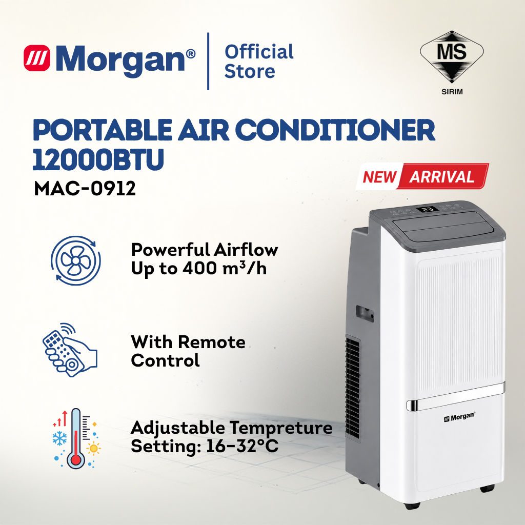 Morgan Portable Air Conditioner MAC-097 | MAC-099 | MAC-0912