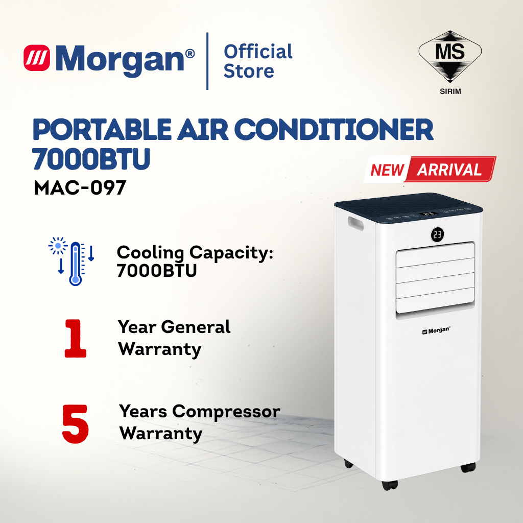 Morgan Portable Air Conditioner MAC-097 | MAC-099 | MAC-0912