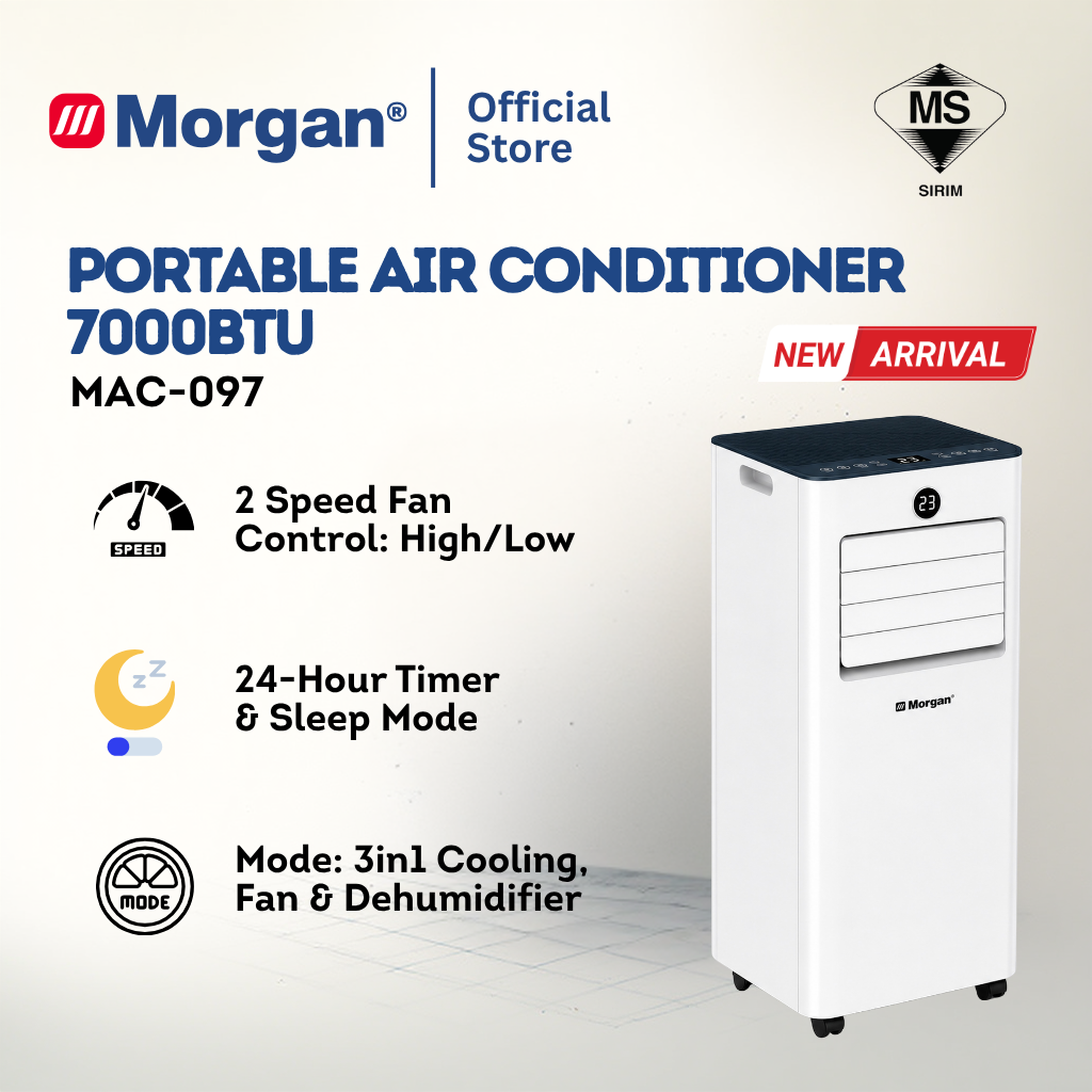 Morgan Portable Air Conditioner MAC-097 | MAC-099 | MAC-0912