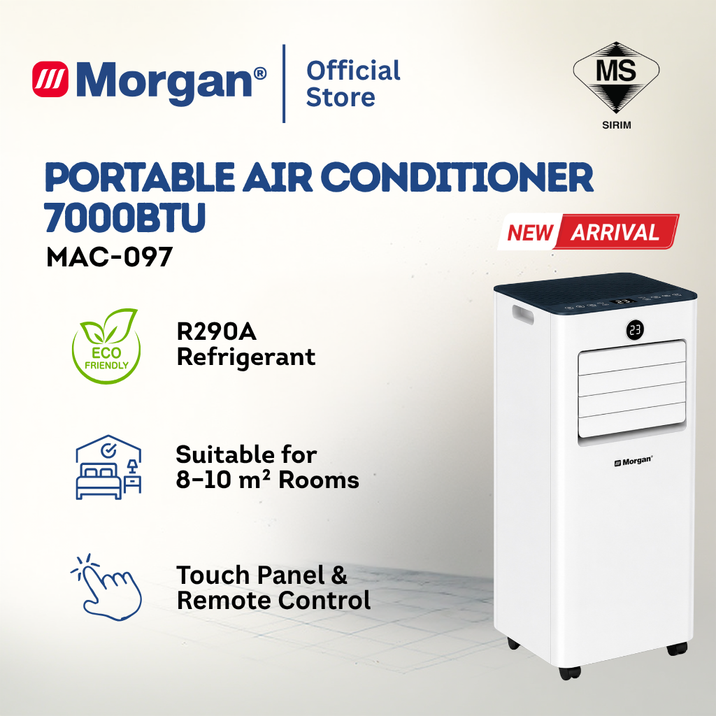 Morgan Portable Air Conditioner MAC-097 | MAC-099 | MAC-0912