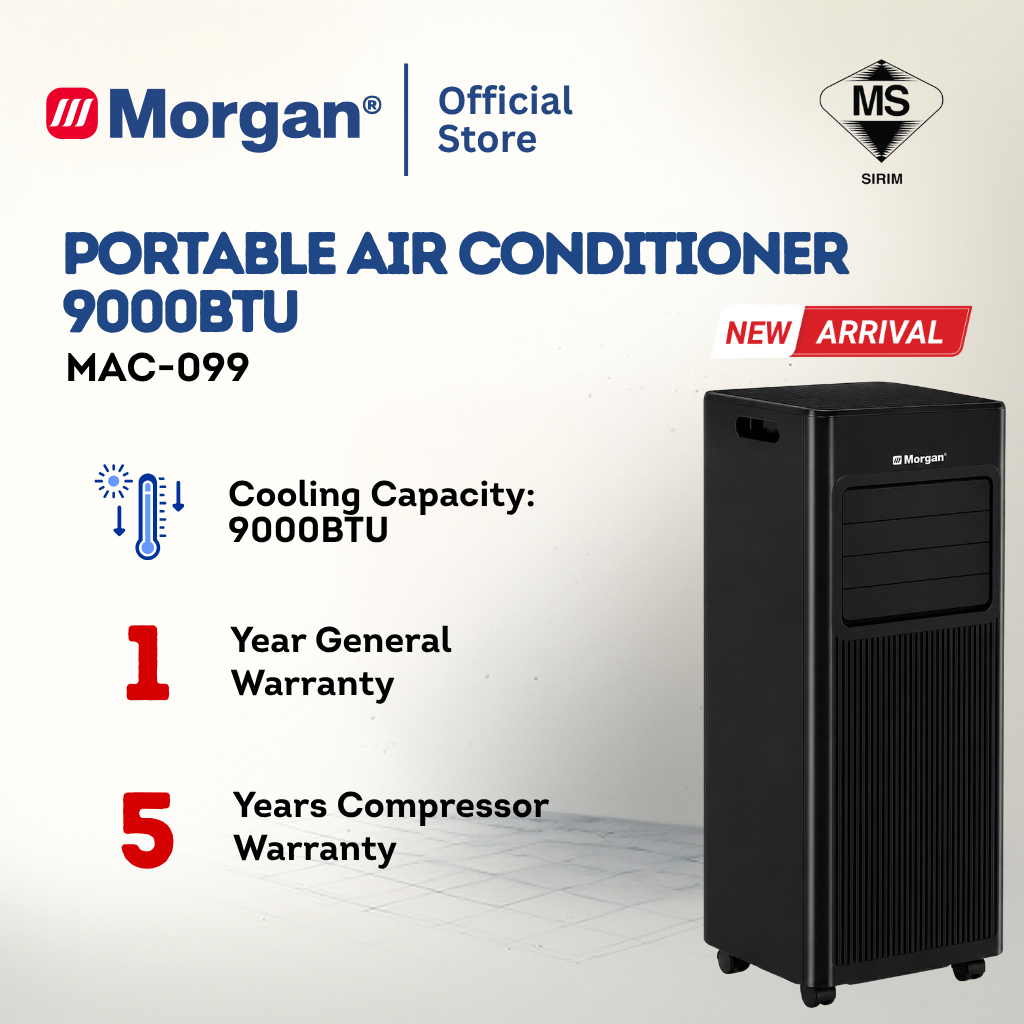 Morgan Portable Air Conditioner MAC-097 | MAC-099 | MAC-0912