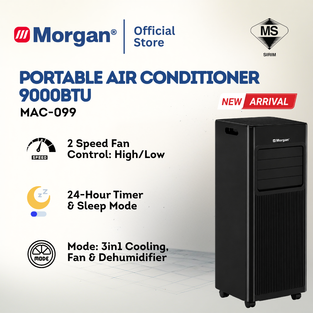 Morgan Portable Air Conditioner MAC-097 | MAC-099 | MAC-0912