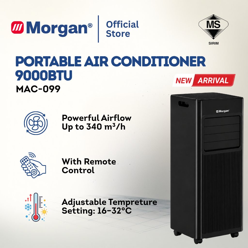 Morgan Portable Air Conditioner MAC-097 | MAC-099 | MAC-0912