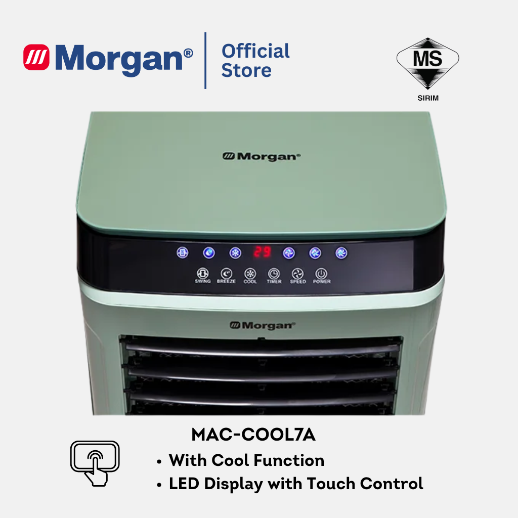 Morgan 3-Speed Portable Air Cooler with Timer Setting Function MAC-COOL 7A