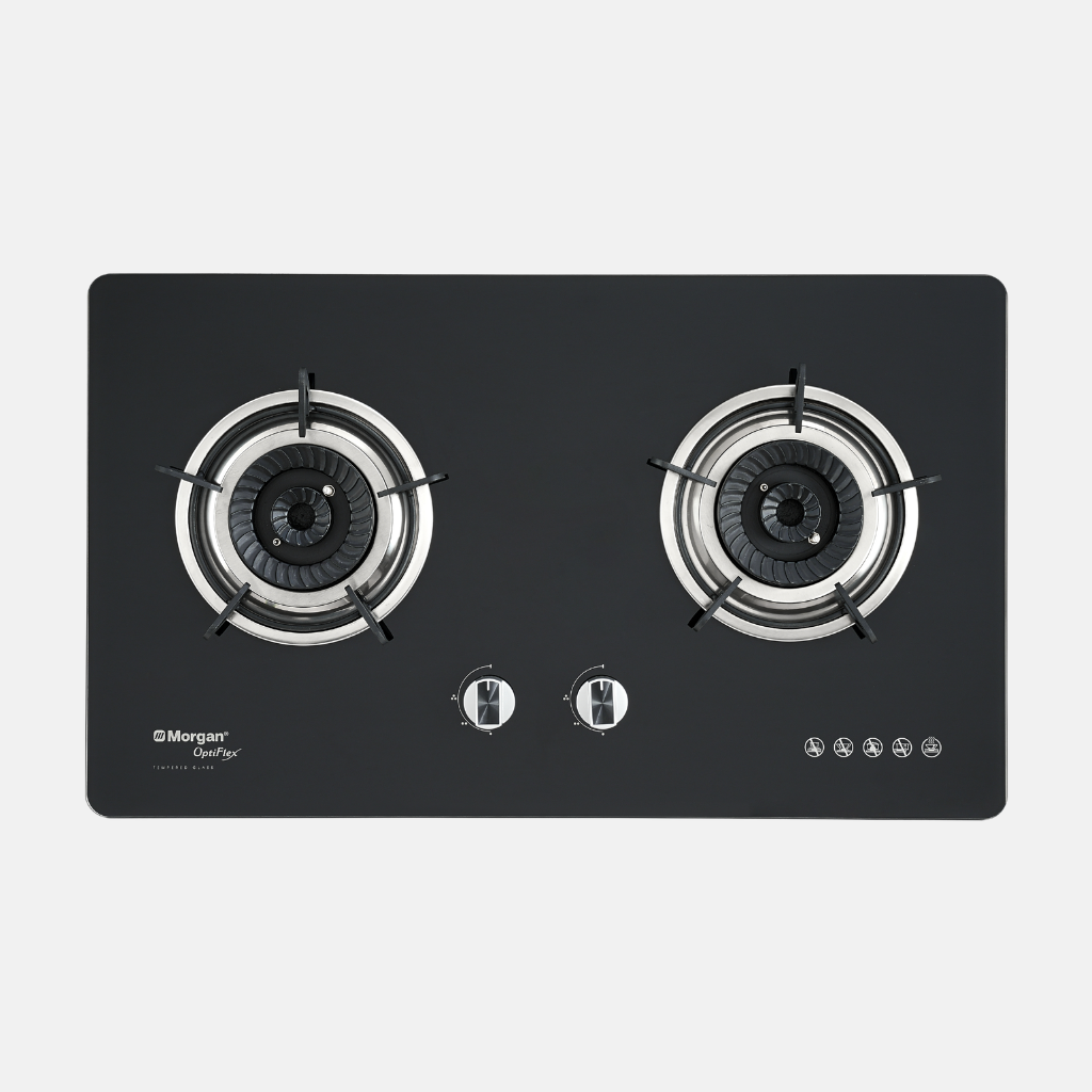 Built-In Hob Glass 2 Burner 5.25KW MBH-SD1152 OPTIFLEX