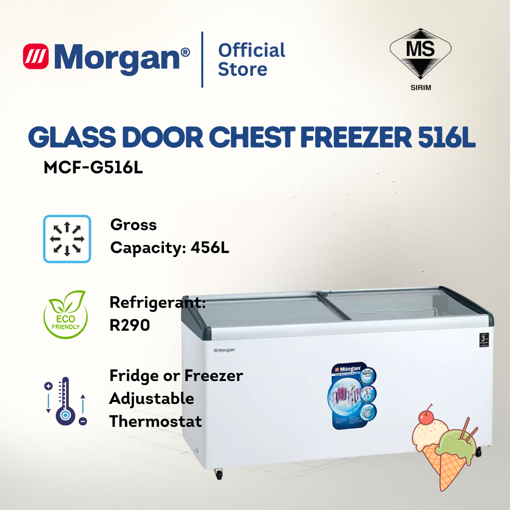 Morgan Chest Freezer (516L) MCF-G516L