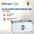 Morgan Chest Freezer With Lockable Sliding Glass Door (586L) MCF-G606L