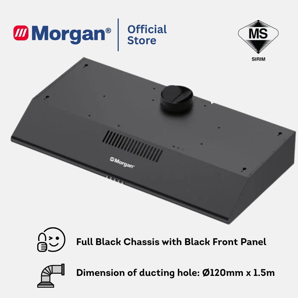 Morgan Black Slim Hood MCH-ND390(BK)