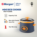 Morgan Non-Stick Rice Cooker with Over-Heating Protection (0.6L) [Free Measuring Cup & Rice Scoop] MRC-TC06NS