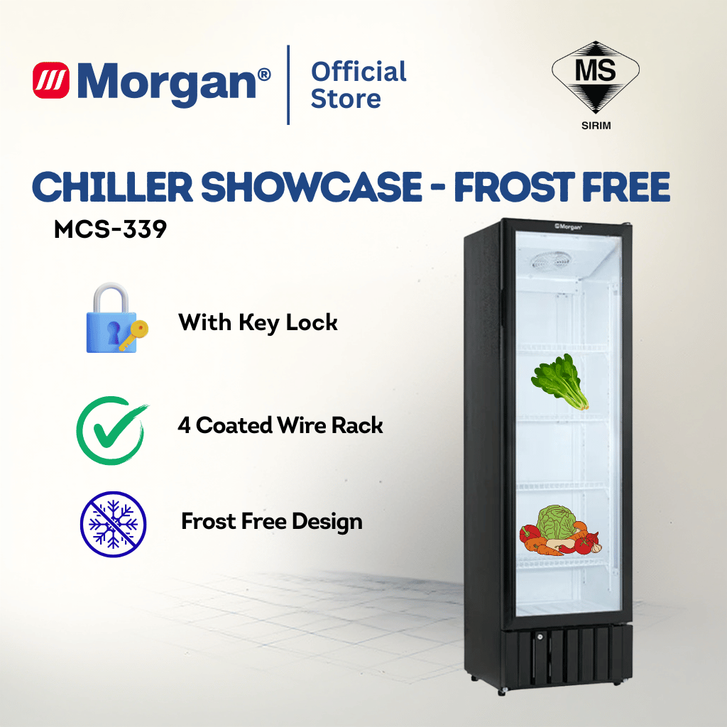 Morgan Frost Free Chiller Showcase (280L) MCS-339