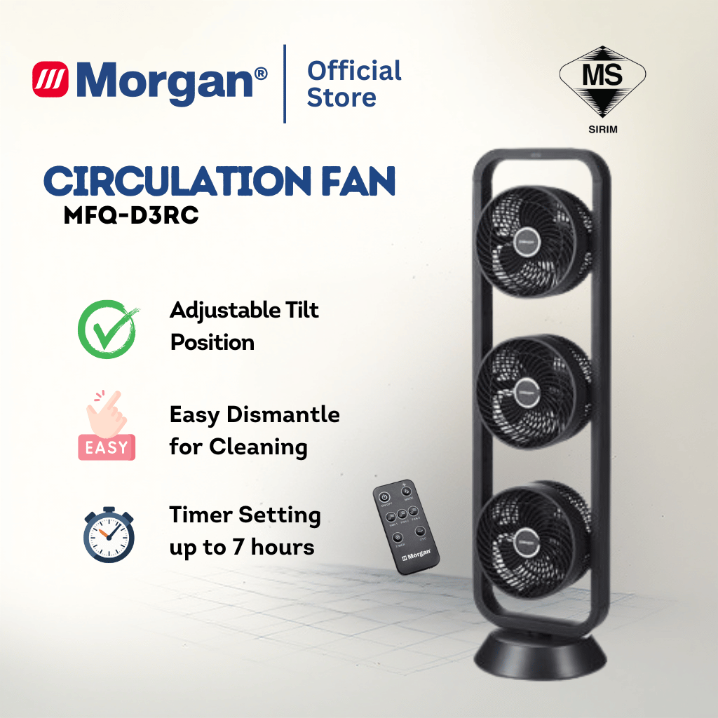 Morgan Air Circulation Fan MFQ-D3RC