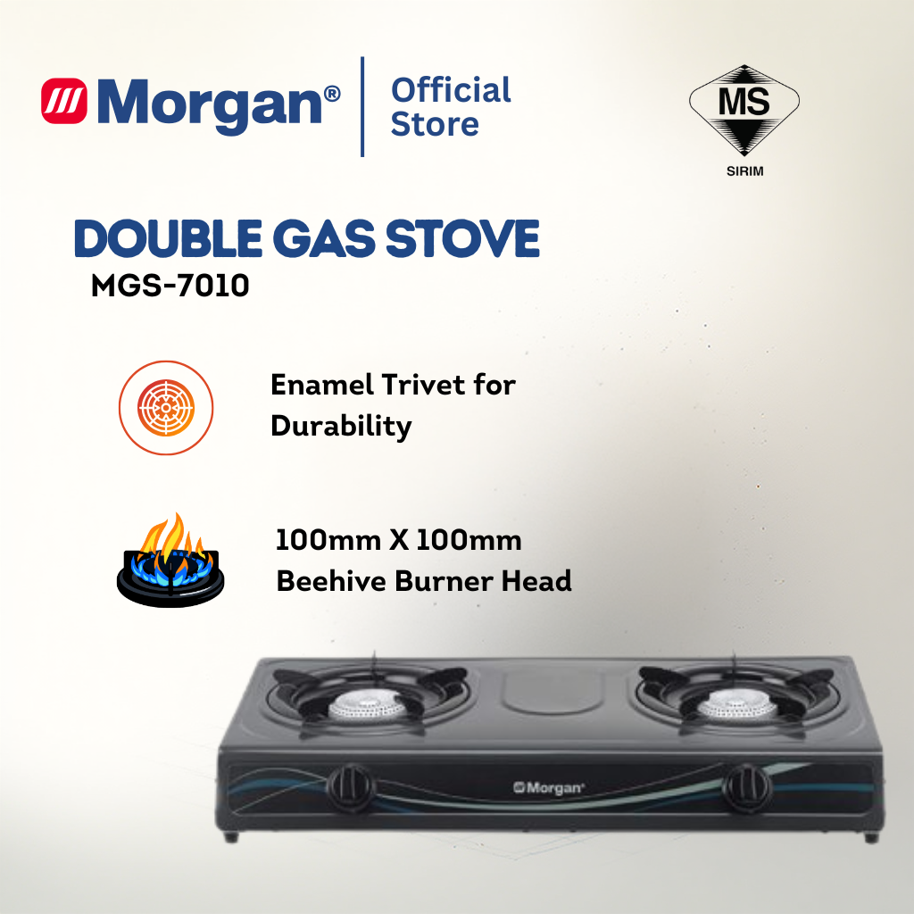 Morgan Gas Stove (100mm x 100mm) MGS-7010