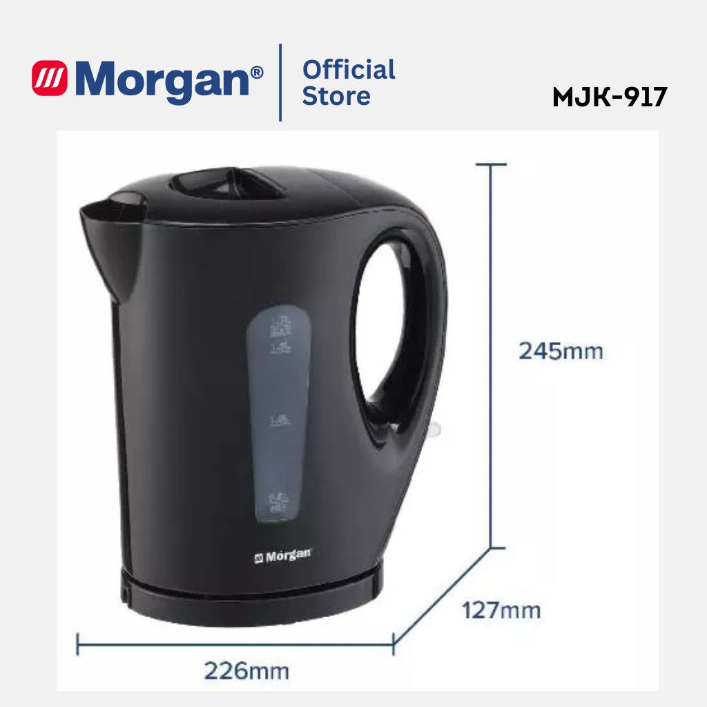 Morgan Jug Kettle (1.7L) MJK-917 | BPA FREE