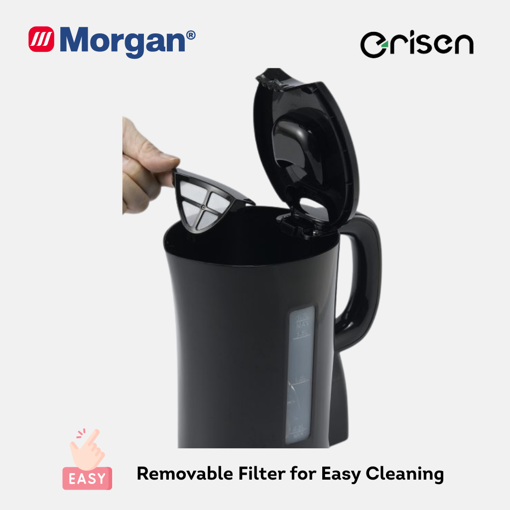 Morgan Jug Kettle Stainless Steel Heating Element (1.7L) MJK-927