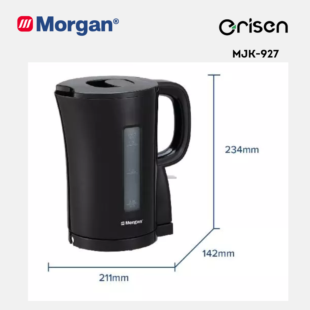 Morgan Jug Kettle Stainless Steel Heating Element (1.7L) MJK-927
