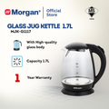 Morgan Thick Glass Jug Kettle (1.7L ) MJK-G1117