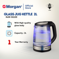 Morgan Electric Glass Jug Kettle (2L) MJK-G1120