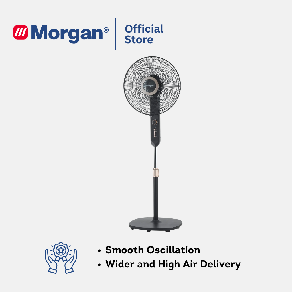 Morgan 5 Blade Floor Fan (16") MSF-16P5