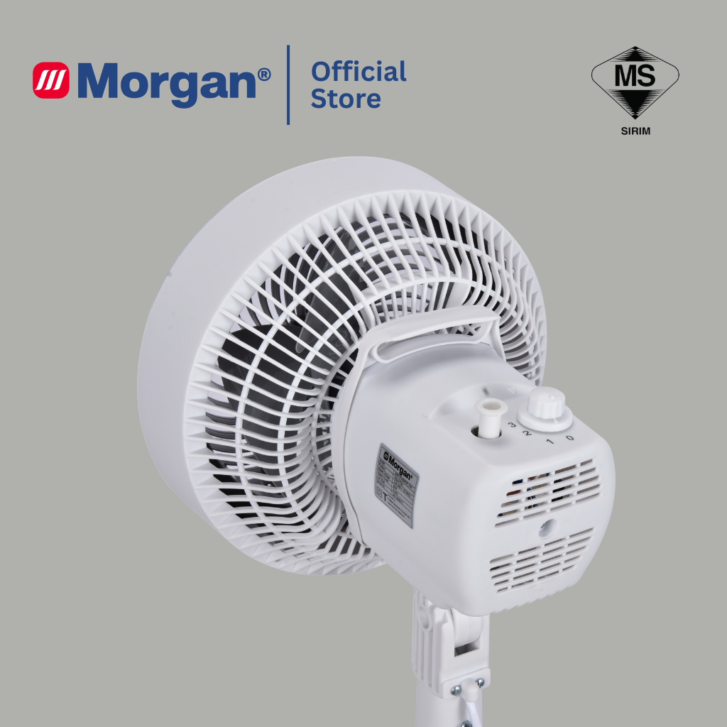 Morgan Turbo Air Circulation Stand Fan (12") MSF-9 AEROFLOW | NEW ARRIVAL