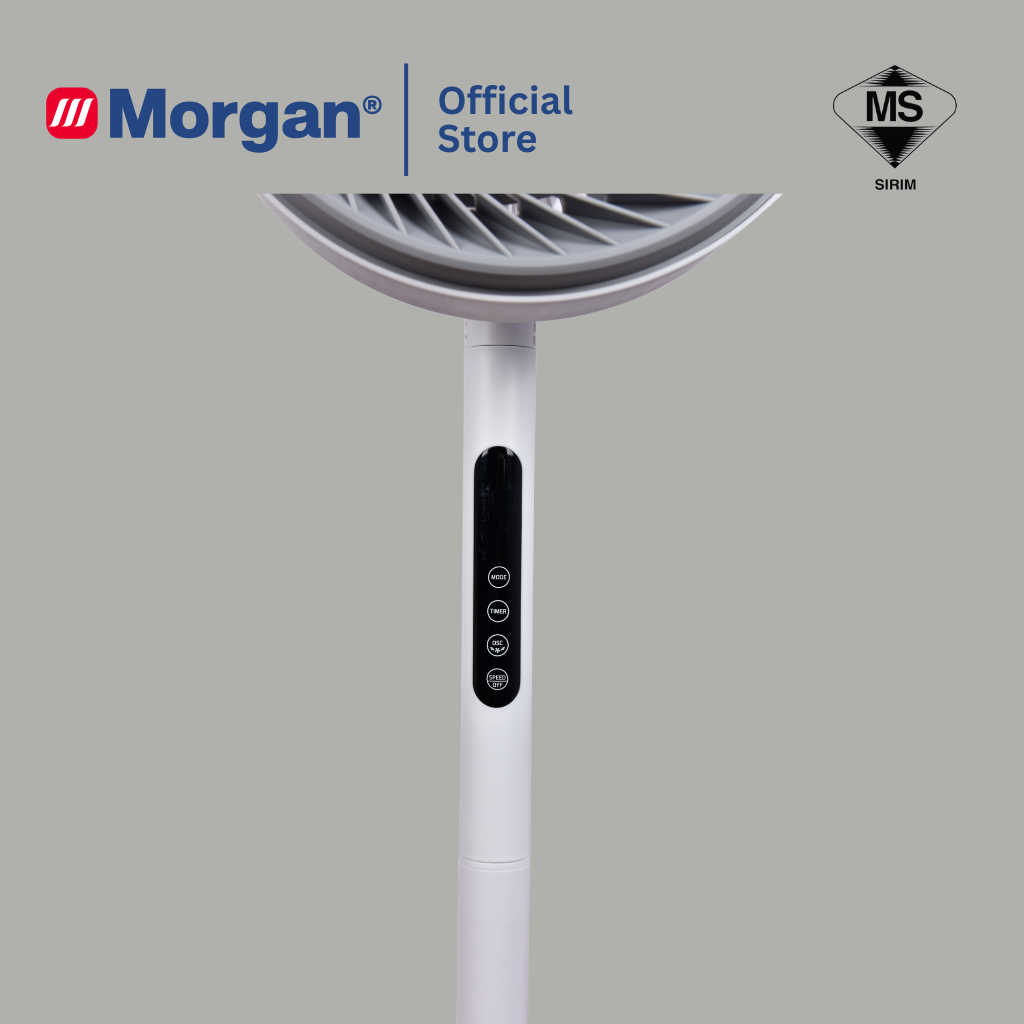 Morgan Turbo Air Circulation Stand Fan with Remote (12") MSF-9R AEROFLOW | NEW ARRIVAL