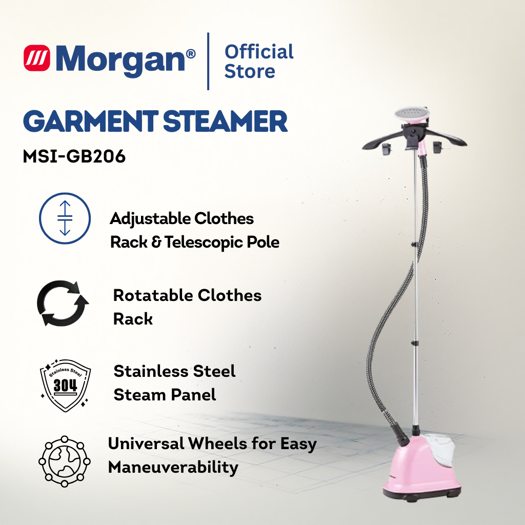 Morgan Upright Garment Steamer MSI-GB206