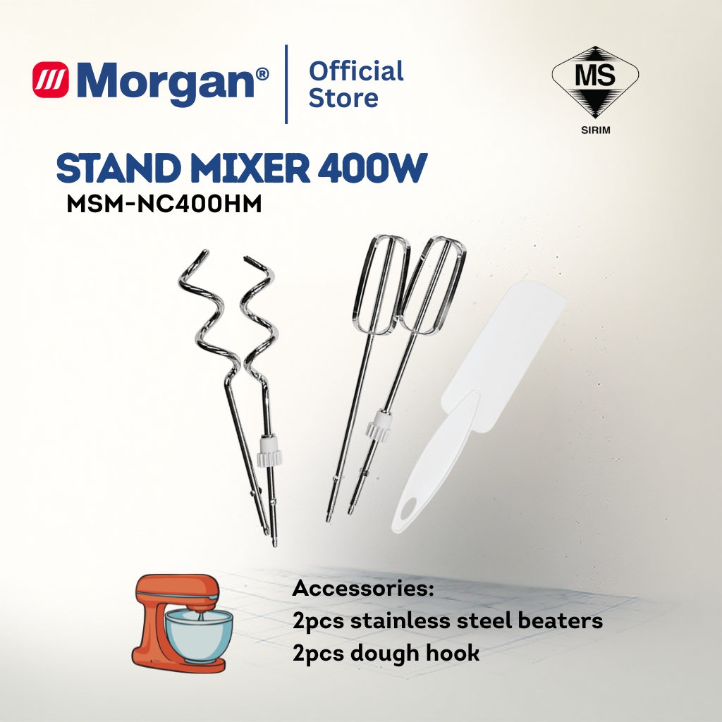 Morgan Stand Mixer (3.5L) MSM-NC400HM