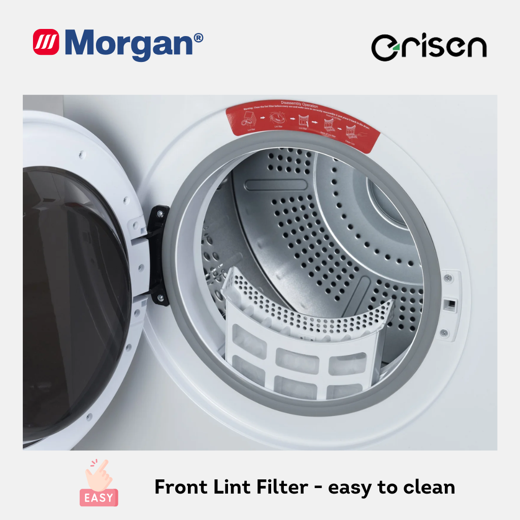 Morgan Clothes Dryer (7kg) MTD-SENSDRY 8