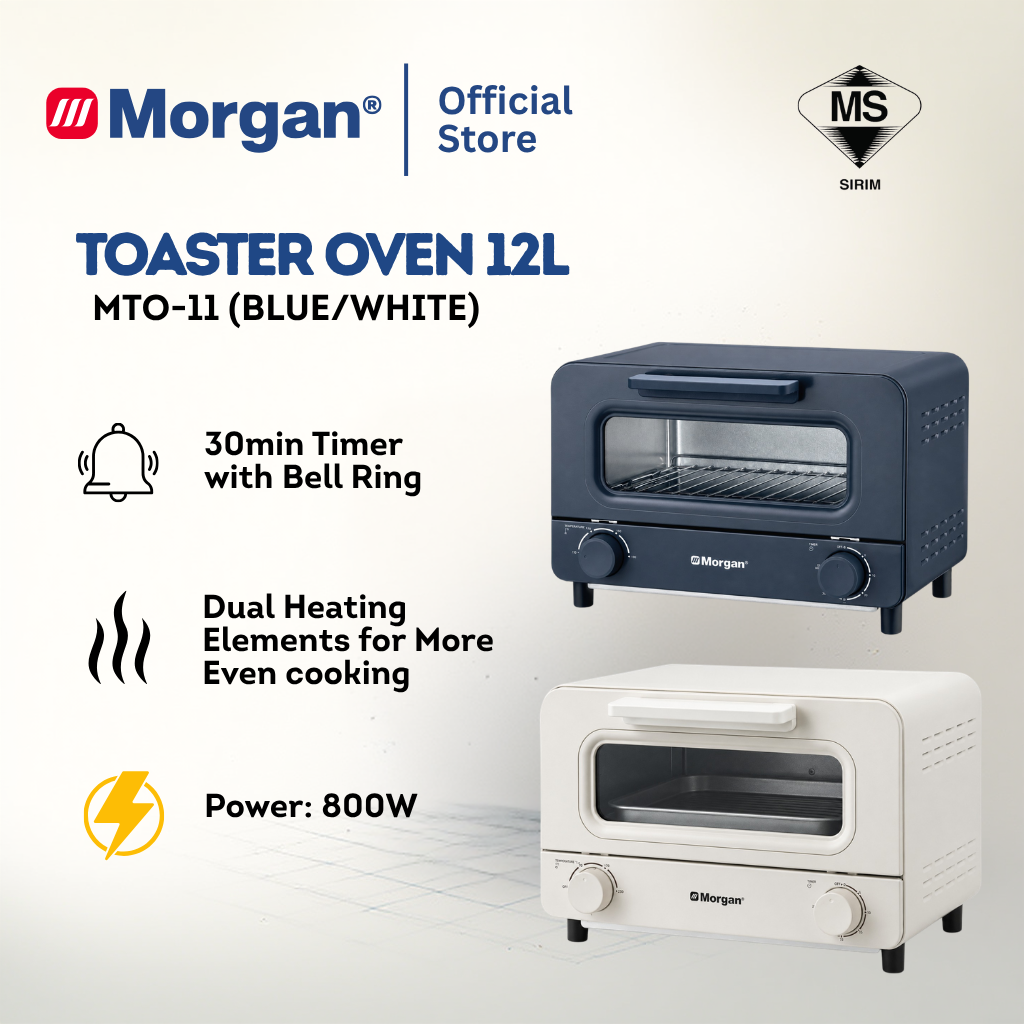 Morgan Toaster Oven 12L MTO-11