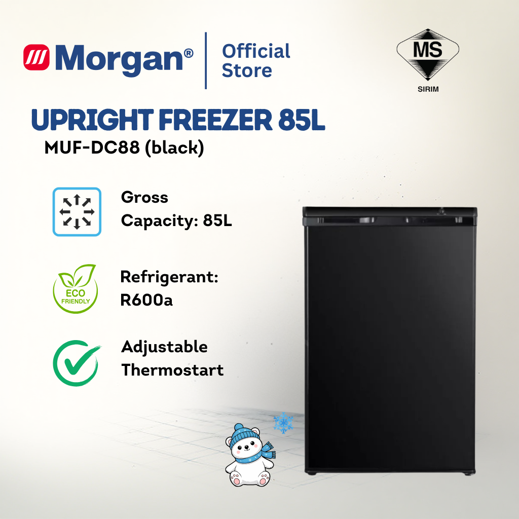 MUF-DC88 UPRIGHT FREEZER (DIRECT COOL)