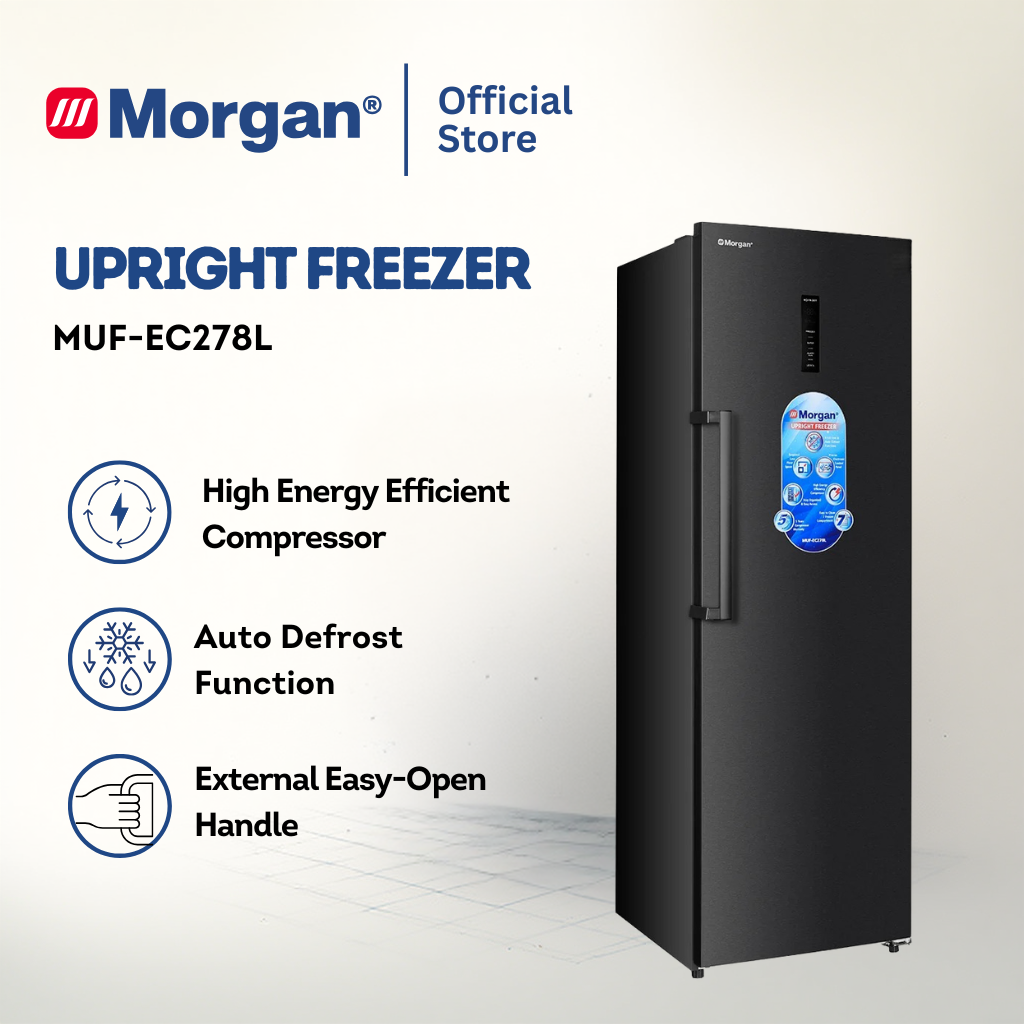 Morgan Upright Freezer (272L) MUF-EC278L