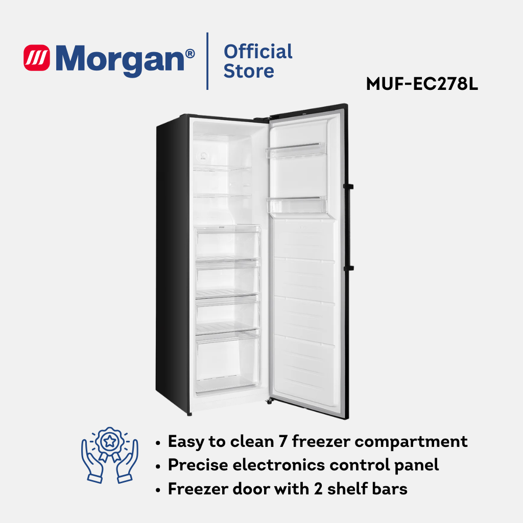 Morgan Upright Freezer (272L) MUF-EC278L