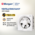 Morgan Low-Noise Wall Mounted Ventilation Fan (8"/10"/12") MVF-WA80/100/120