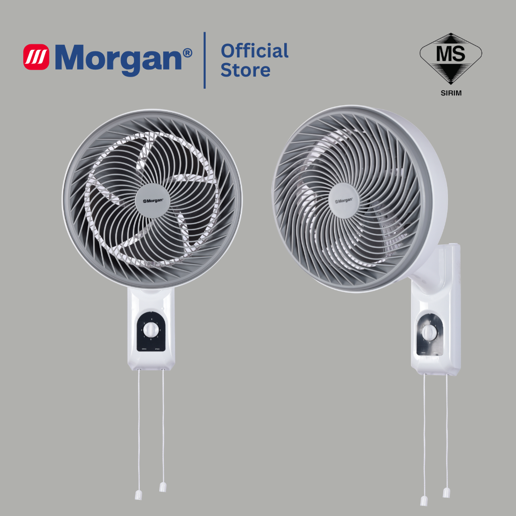 Morgan Turbo Air Circulation Wall Fan (12") MWF-9 AEROFLOW | NEW ARRIVAL