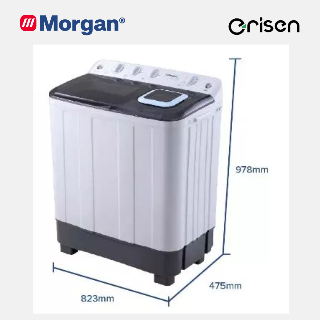 Morgan Semi Auto Washing Machine (10kg) MWM-1310SA