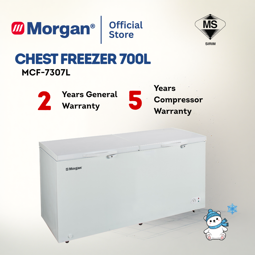 Morgan Chest Freezer (700L) MCF-7307L
