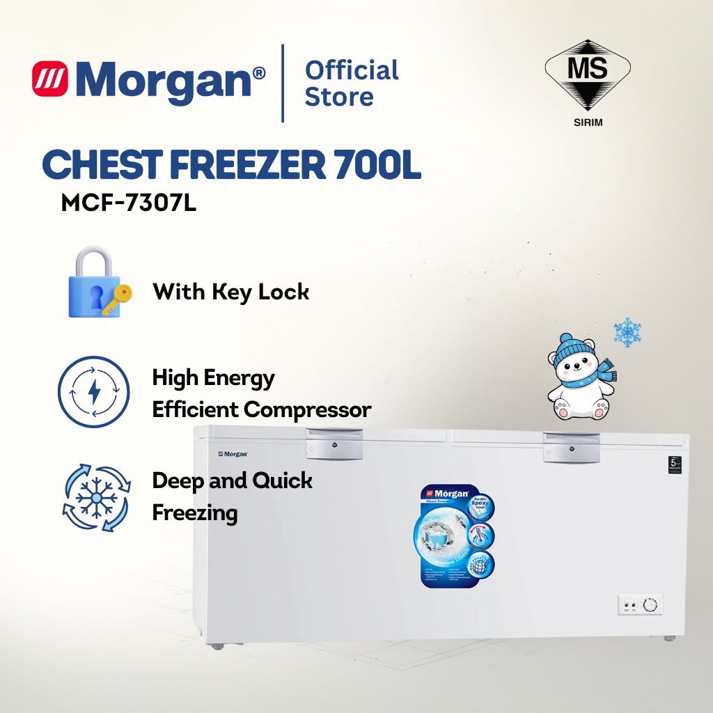 Morgan Chest Freezer (700L) MCF-7307L