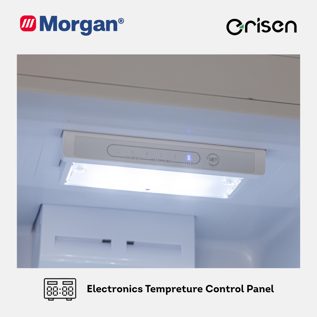 Morgan Two Door Refrigerator (225L) MRF-M7230 TD