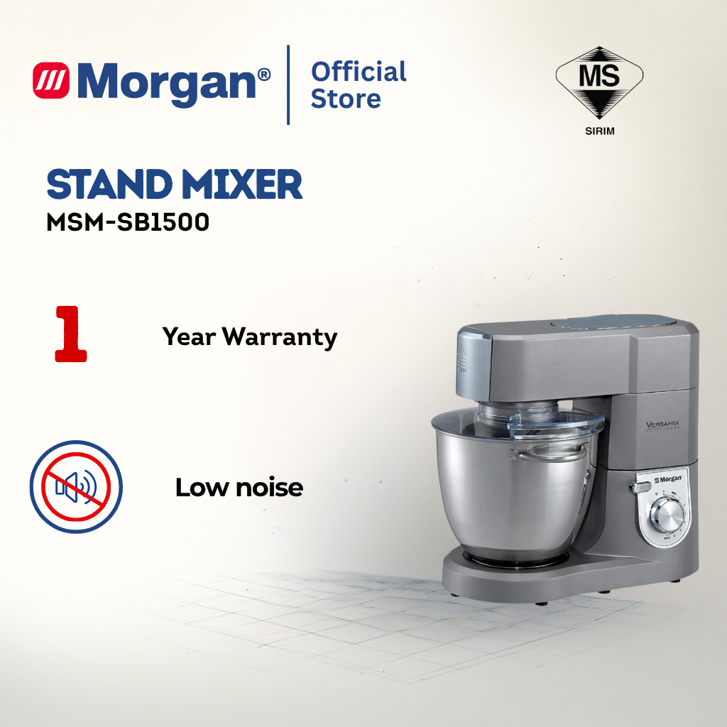 Morgan Stand Mixer (6.7L) MSM-SB1500