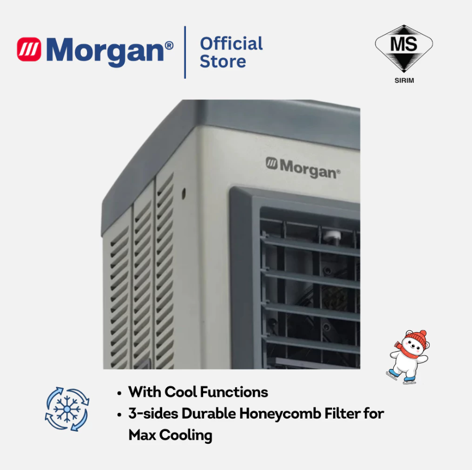 Morgan 3-Speed Portable Commercial Air Coller with Automatic Water Inlet MAC-AMPLEFLOW 16